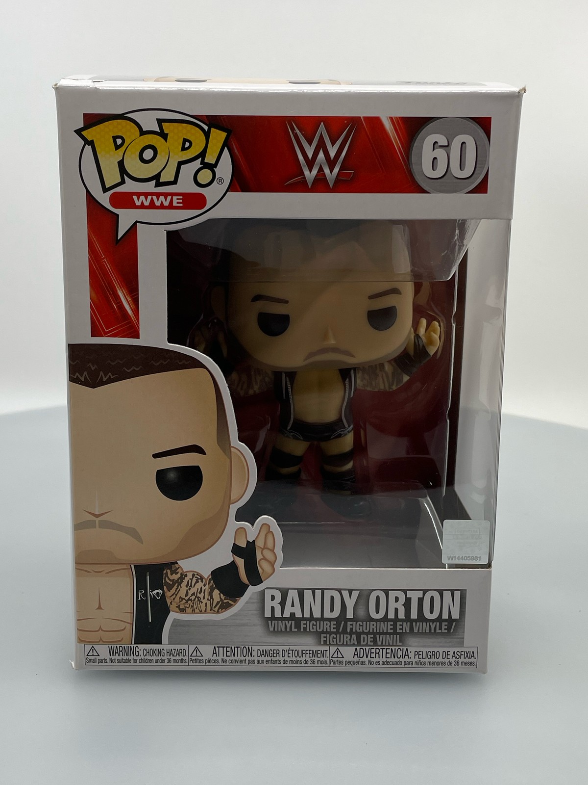 Funko Pop! Wwe Randy Orton #60 Vinyl Figure Damaged Box See Pics