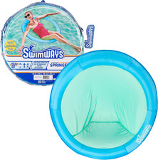 Spring Float Premium Papasan Pool Lounger, Inflatable Pool Floats Adult with Fas