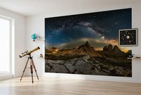 Galaxy Tapete Wandsticker Schlafzimmer Wand 384X259Cm Sternennacht Himmel ÜBer