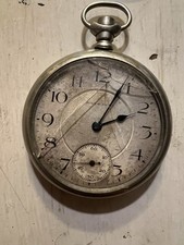 Antique 16s 1922 South Bend 9j Mechanical Pocket Watch Grade 209 USA