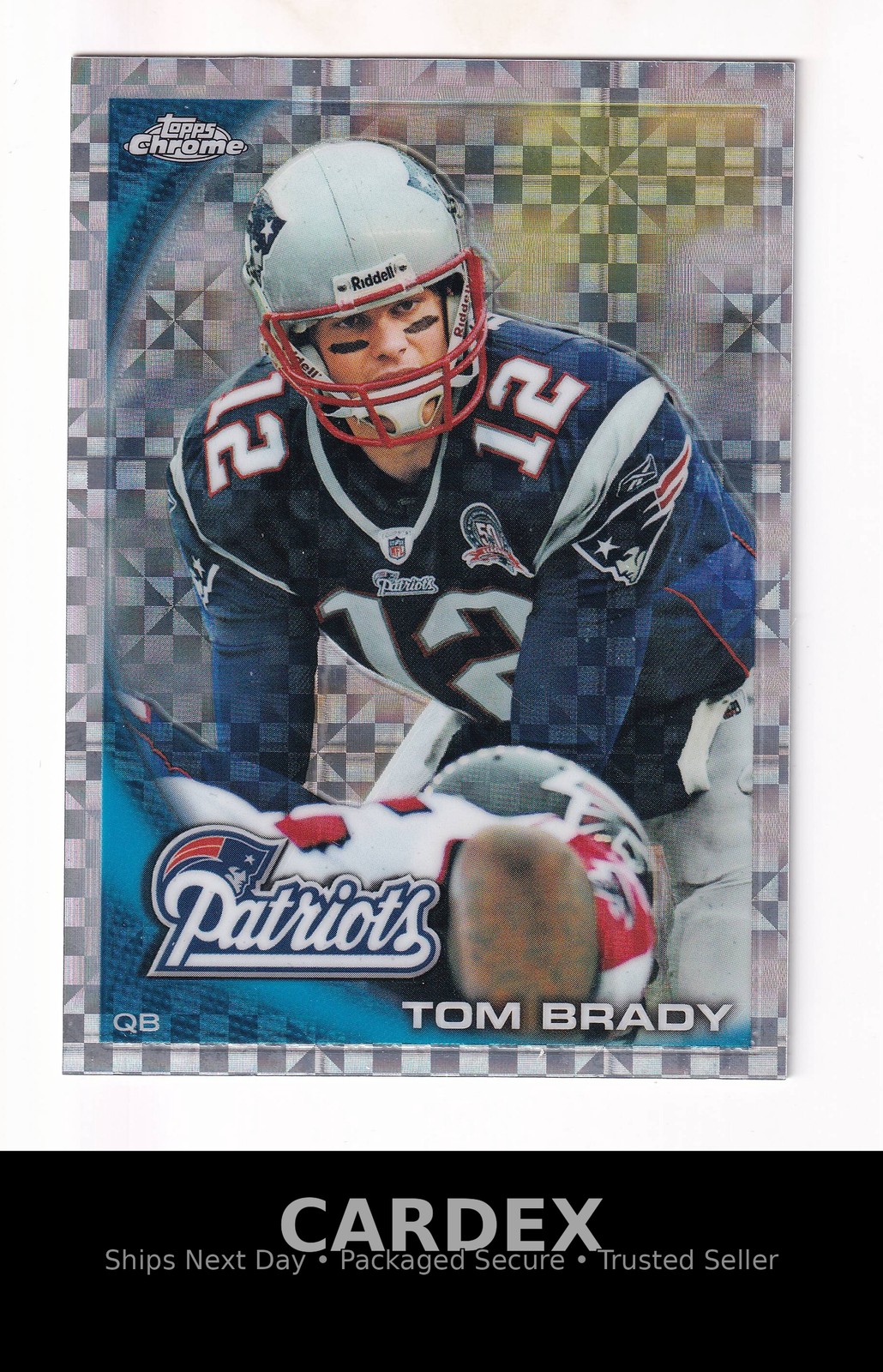 2010 Topps Chrome #C80 Tom Brady Xfractors