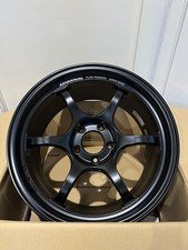 Advan Rg-d2 18x9.5 5x114.3 45 Semi Gloss Black Set Of 4 Squared
