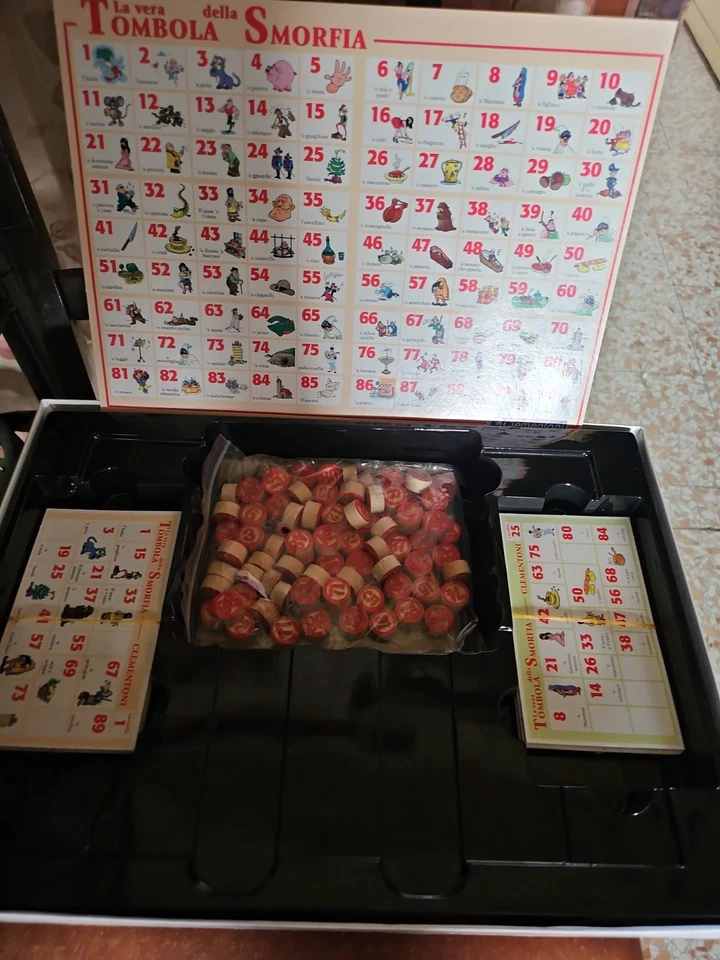 Tombola Vintage La Smorfia Napoletana - Immagine 4 di 4