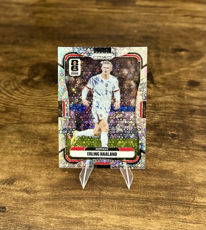 2026 Panini Prizm FIFA World Cup Erling Haaland Disco Prizm SP #333 Norway