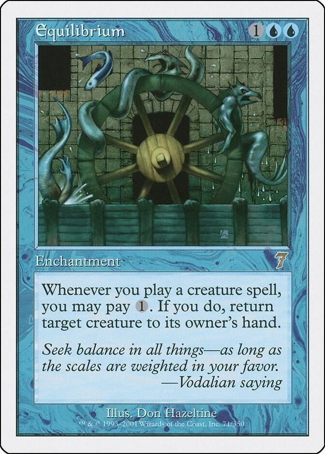 MTG 7th Edition (2001) Equilibrium, Regular, Lightly Played Condition