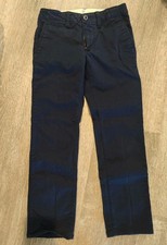 Gap Boys Size 8 Chino Pants Navy Cotton Casual