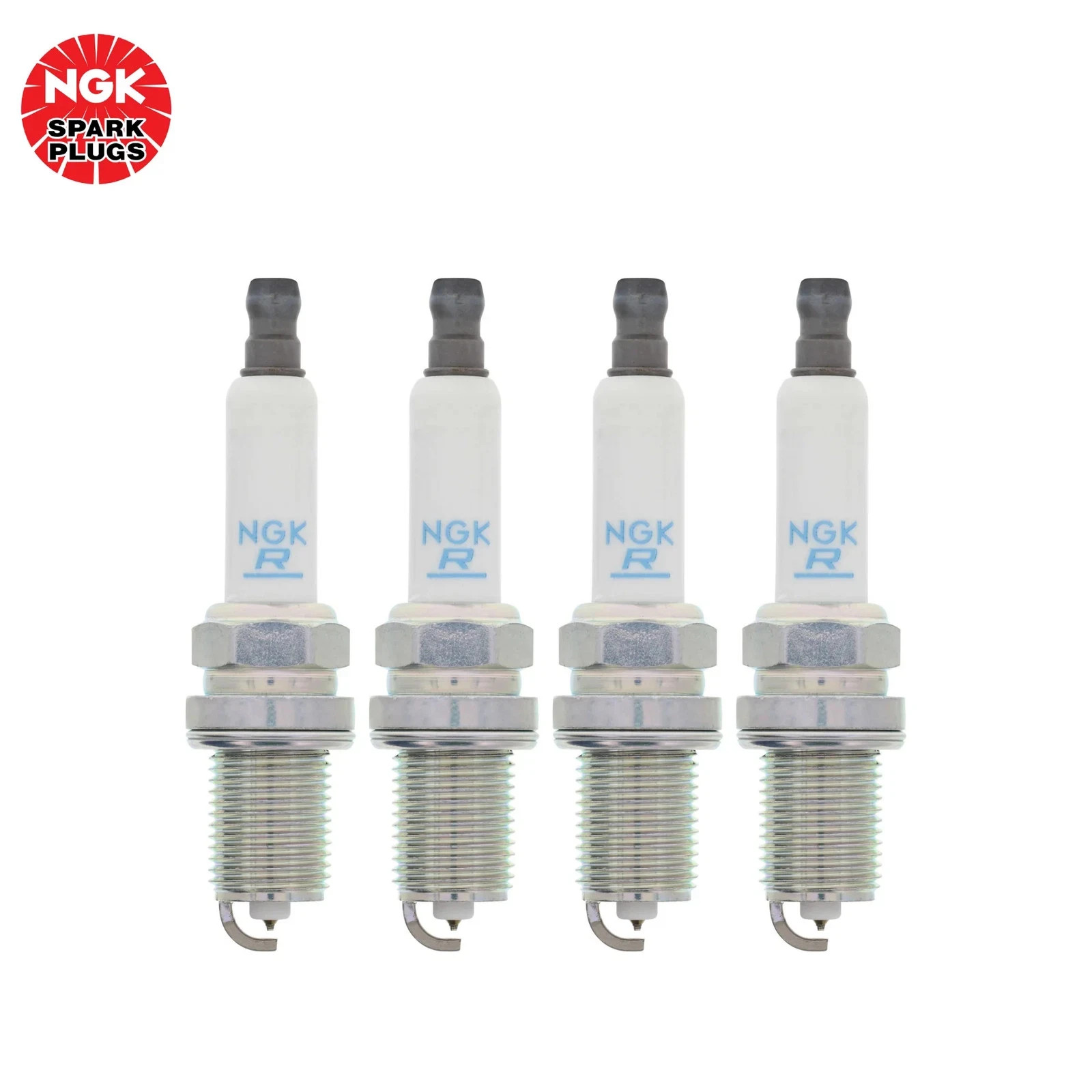 NGK Spark Plugs 4 x 1675 PFR7S8EG / 06H905601A For Audi A4 2.0L 09-13