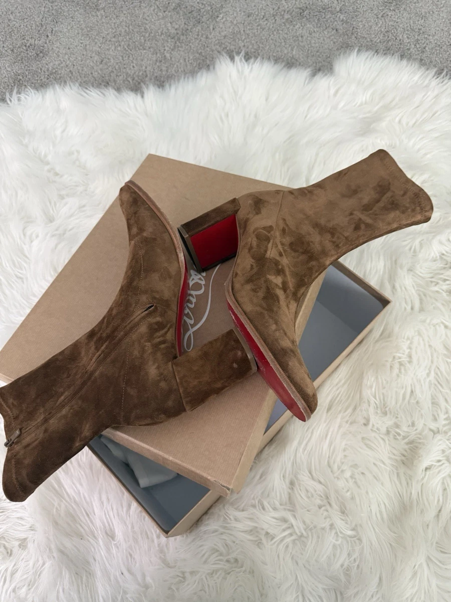 Christian Louboutin Women's Suede Upper Brown for sale | eBay