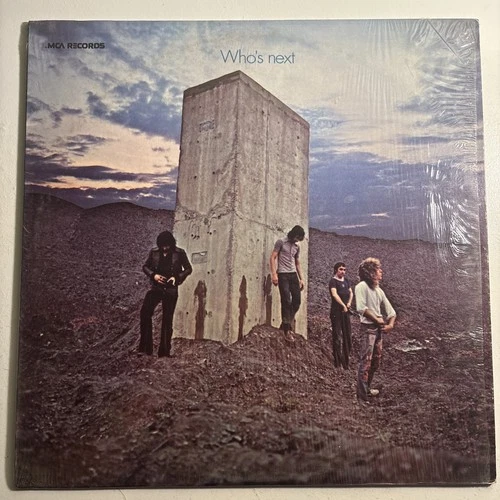 The Who - Who's Next LP - MCA-2023 Black Rainbow Label Gloversville Pressing