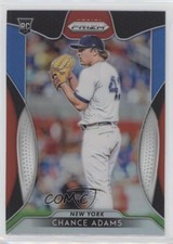 2019 Panini Prizm Tier II Red White & Blue Prizm Chance Adams #198 0o6v