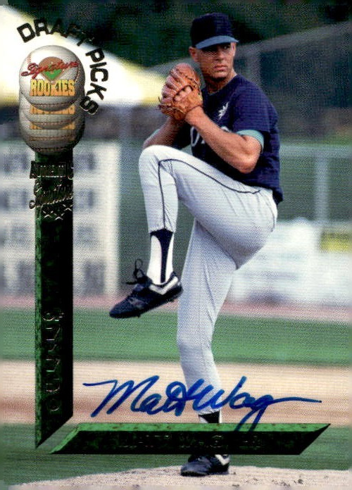 1994 Signature Rookies Draft Picks Autographs Insert #64 Matt Wagner (RC)