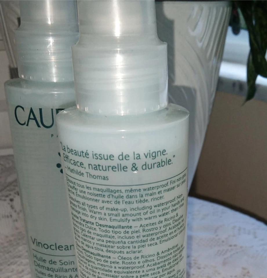 Lote de 2 Aceite Limpiador Desmaquillante CAUDALIE Vinoclean - 5 fl oz / 150 ml Foto 2 de 2