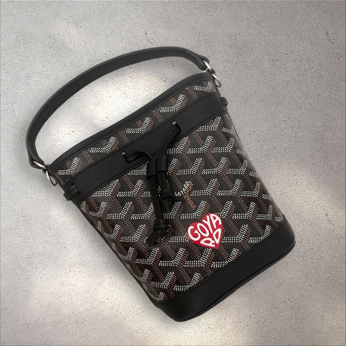 Goyard Goyardine Petit Flot Mini Bucket Bag, NWT Limited New - Main Image