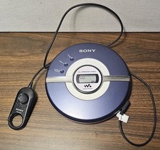 Sony Walkman D-EJ100 Portable CD Compact Disc Player CD-R/RW w/ Remote RM-MC26