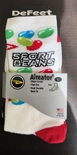 Jelly Belly Cycling Socks DeFeet Large - Sport Beans