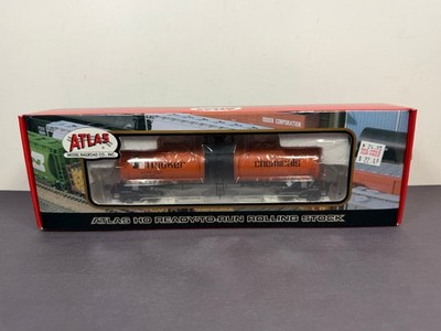 Atlas HO Scale Train 1556-5 ACF Tank Car HOOKER CHEMICALS HCPX 1263