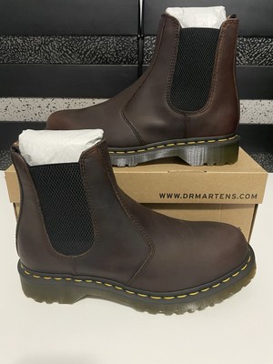 Dr. Martens 2976 Waxed Full Grain Chestnut Brown Chelsea 30676294