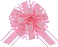 6Pcs 7Inch Pull Bow Gift Wrapping,Pull Bow for Gift Basket, Gift Bag Box Wrappin