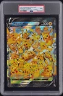 2021 POKEMON SWSH BLACK STAR PROMO JUMBO PIKACHU V-UNION PSA 9
