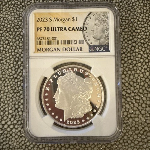 2023 S Morgan Silver Proof Dollar NGC PF 70 Ultra Cameo