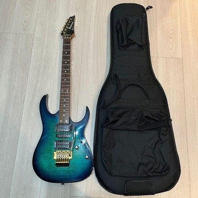 Electric Guitar Ibanez RG370 Blue Green Burst | eBay
