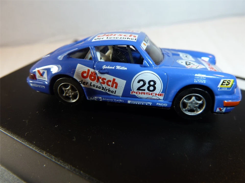 Porsche 911 1:87 Carrera 2 1994 Dörsch n. 28 Müller Euromodell 0235 HO NUOVO - Immagine 4 di 4