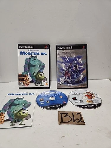 PlayStation 2 Monsters, Inc Complete/Kingdom Hearts REChainofMemories No Manual