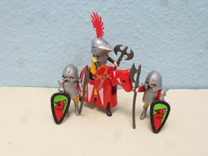 castillo playmobil caballeros lobo