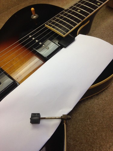Guitarras de bloque de montaje Pickguard de 5-40" mandolinas proyectos Gibson ES-175 ES-335 - Imagen 7 de 9