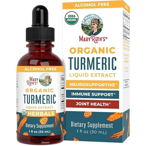 Organic Turmeric Liquid Extract, Alcohol Free, 1,190 mg, 1 fl oz (30 ml)