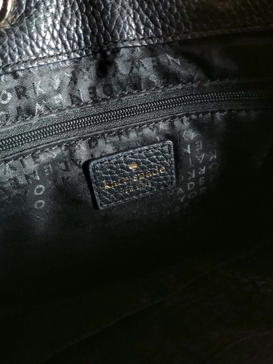 Kate Spade Chester Street Kacy Black Leather Backpack Cow  display picture 3