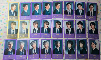BTS Bang Bang Con The Live Official Mini Photocards Fotokarten