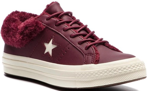 Converse One Star Pro Ox Eternal Earth Red White Skate Shoes  display picture 1