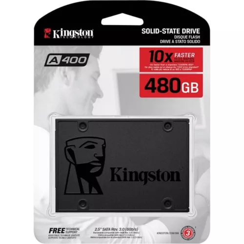 Kingston A400 480GB SATA3 6Gb/s SA400S37/480G 7mm Solid State Drive SSD