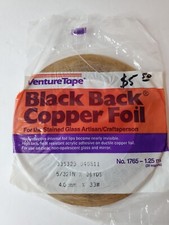 Venture Tape Silver Back Copper Foil - 1.25 mil 5/32" x 36 YDS