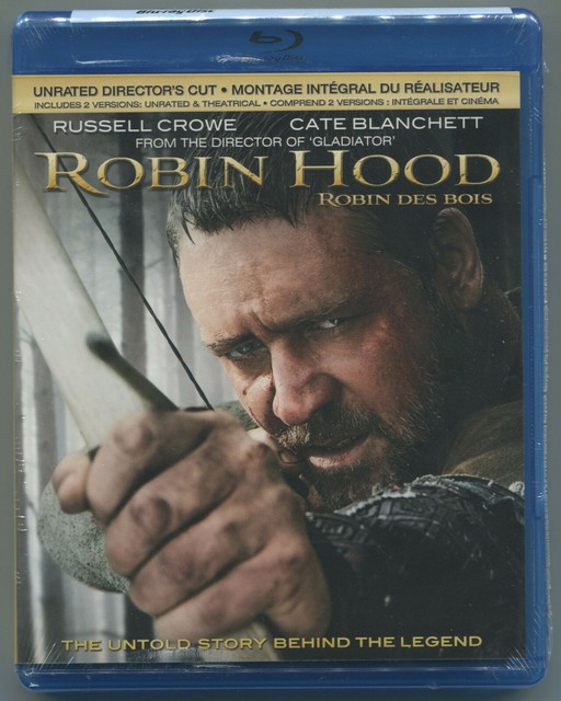 Robin Hood Blu Ray Disc 2010 2 Disc Set Canadian Special Edition Rated Unrated For Sale Online Ebay