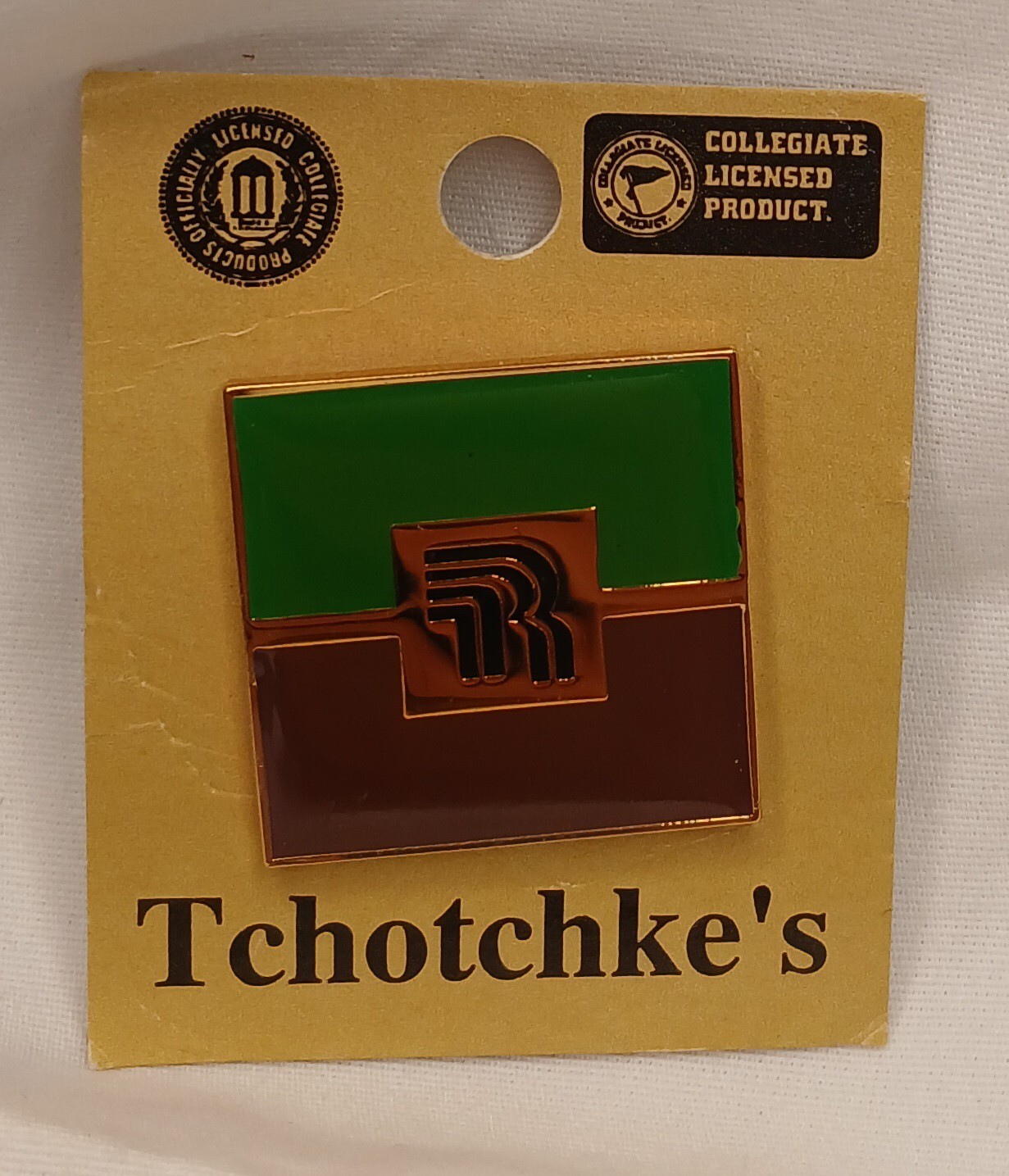 Officially Licensed College Team Metal Lapel Pin with Secure Backing  