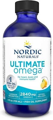NORDIC NATURAL'S Nordic Naturals Ultimate Omega-3 2,840mg 4 fl oz (Lemon) Brain & Health Health
