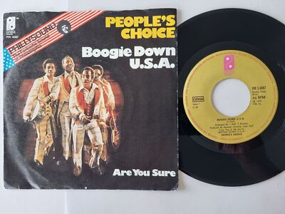 People's Choice - Boogie down U.S.A. 7'' Vinyl Germany