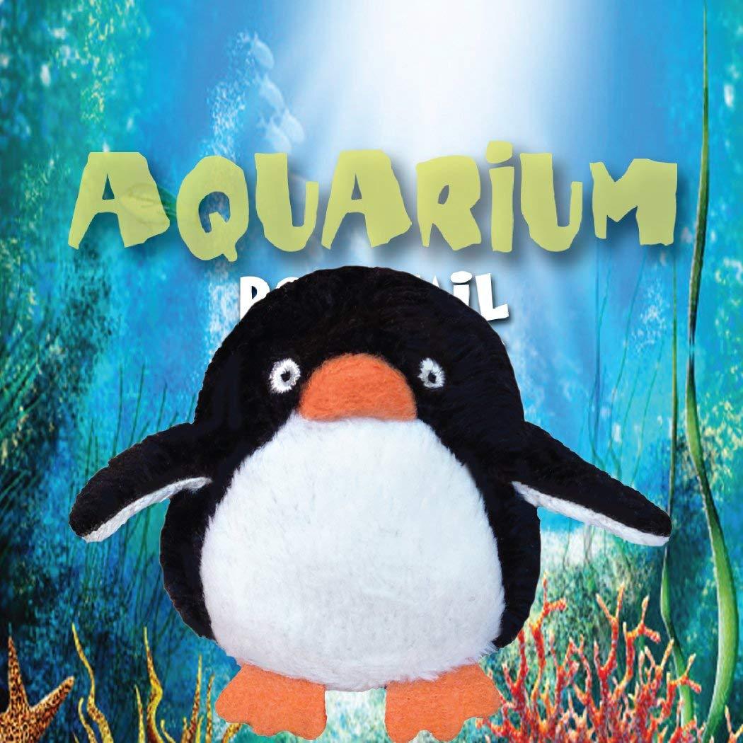 Держатель для конского хвоста приятелей с белым/черным пингвином