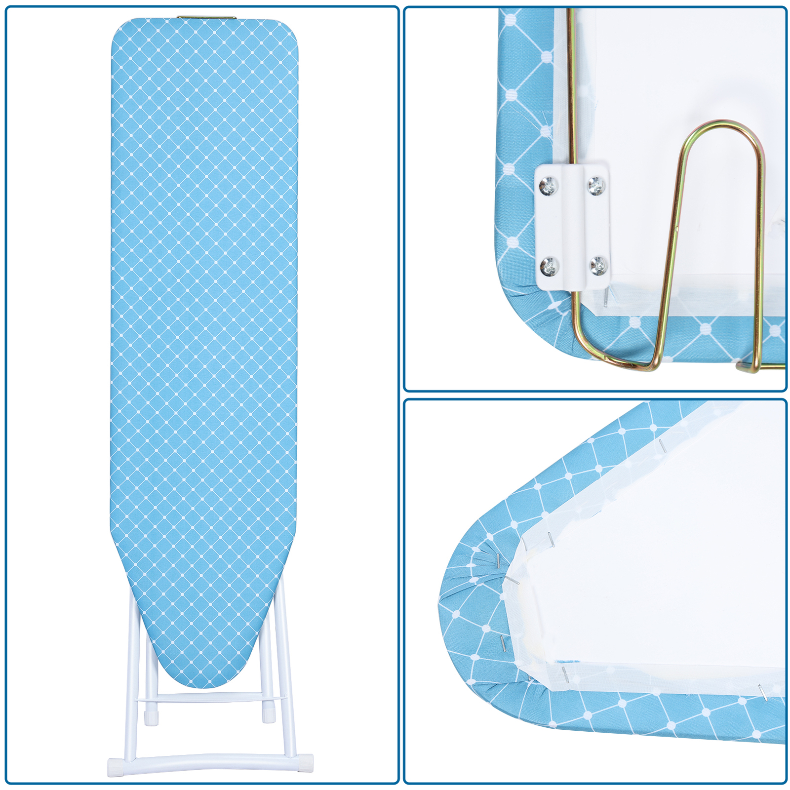 Full-Size Folding, 4-Leg Fold-Up Household , Extended Ironing Board Outside Z-image