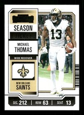 2023 Panini Contenders - Season Ticket #74 Michael Thomas