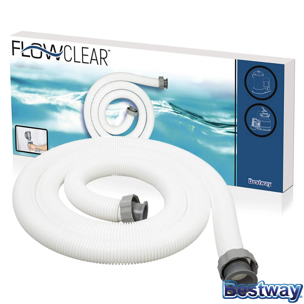 Tubo Di Gonfiaggio Per Jacuzzi Compatibile Con Clever Ospazia – Ricambio Lungo 100 Cm, Nero