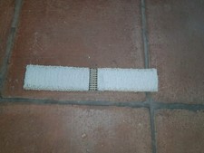 Old Ladies Belt White Gold Accessory Vintage Antique