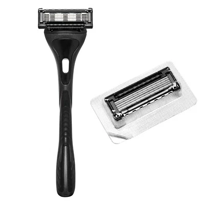 King Of Shaves Men's K5-Blade Shaving Razor With Precision Trimmer & K5 Blades