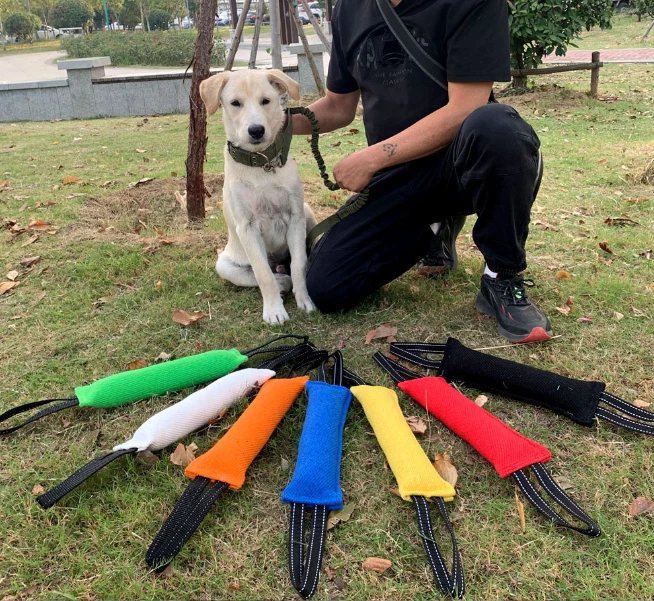 Beisswurst für Hunde Jute Beisswurst Sehr Robustes Hundespielzeug für Schutzhund - Bild 4 von 4
