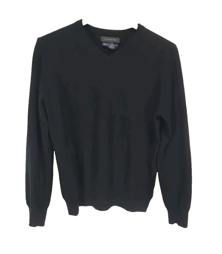 Tamaño Regular Tahari Hombre Suéter de Cachemira