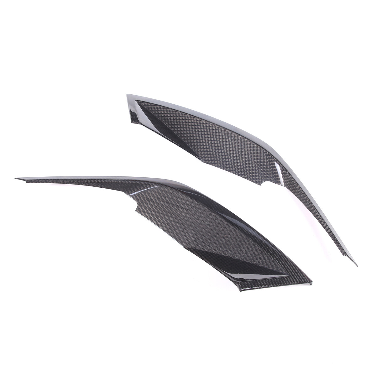 Real Carbon Fiber Rear Tail Light Lamp Cover Trim For Lamborghini URUS 18-23 US