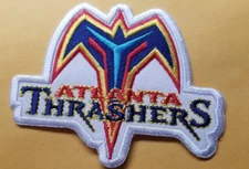 NHL Atlanta Thrashers Embroidered Patch approx 2.5x3.5"