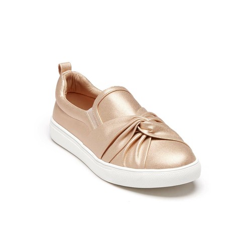 Size 10 M Midnight Velvet Rose Gold Knotted Slip On Slides Walking Comfort  Shoes | eBay